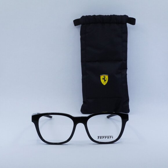 Final Price! Ferrari Scuderia FZ8006 501 Black Eyeglasses - Picture 2 of 7